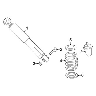 Lexus OE - Rear Suspension - Shocks & Components (FWD)