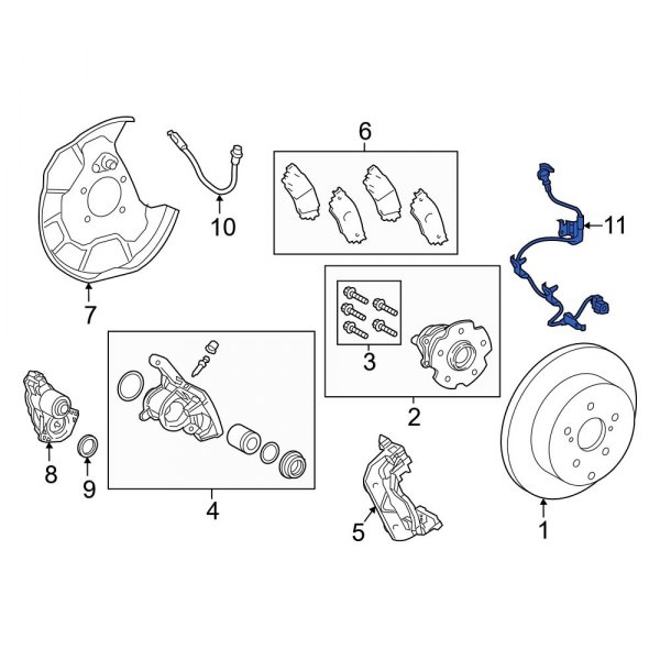 ABS Wheel Speed Sensor