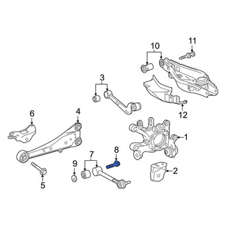 Lexus OE - Lateral Arm Bolt