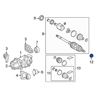 Lexus OE - CV Joint Nut