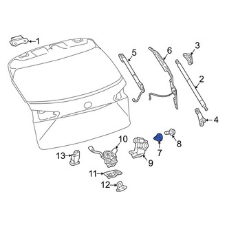 Lexus OE - Liftgate Object Sensor Nut