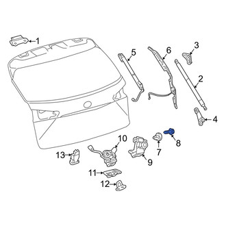 Lexus OE - Liftgate Object Sensor Screw