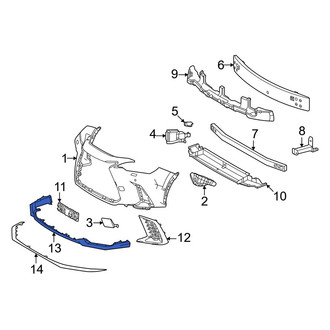 Lexus OE - Front Spoiler