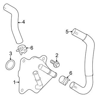 Lexus OE - Cooling - Engine Oil Cooler