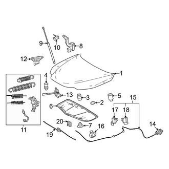Lexus OE - Hood & Components