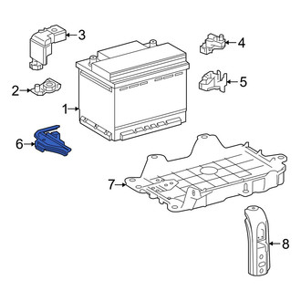 Lexus OE - Battery Hold Down