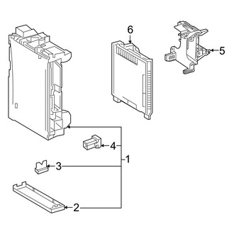 Lexus OE - Electrical - Fuse & Relay (Instrument Panel)