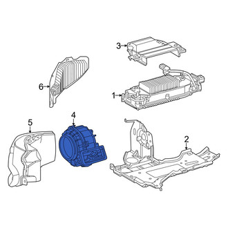 Lexus OE - Drive Motor Battery Pack Cooling Fan Assembly