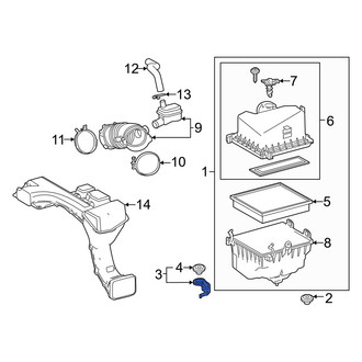 Lexus OE - Air Cleaner Bracket