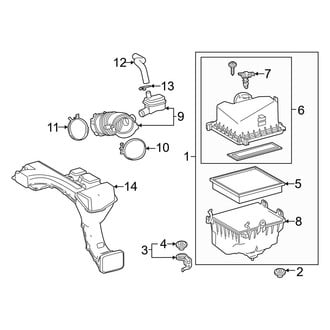 Lexus OE - Engine / Transaxle - Air Intake