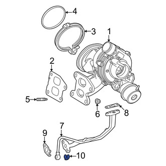 Lexus OE - Turbocharger Oil Line Gasket
