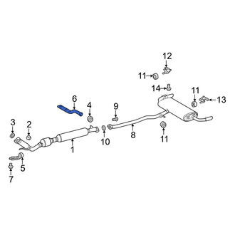 Lexus OE - Exhaust System Hanger Bracket