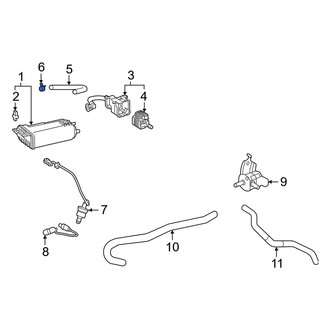 Lexus OE - Vacuum Line Clamp