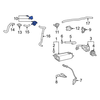 Lexus OE - Vapor Canister Purge Solenoid