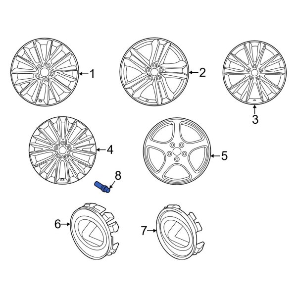 Wheel Lug Bolt