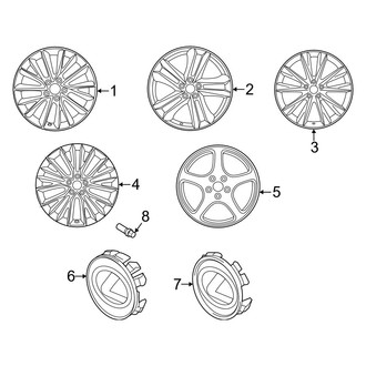 Lexus OE - Wheels (Japan Built)