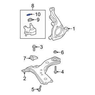 Lexus OE - Front Suspension Ball Joint Lock Pin