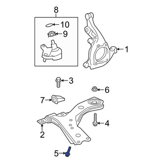 Lexus OE - Suspension Stabilizer Bar Link Bolt