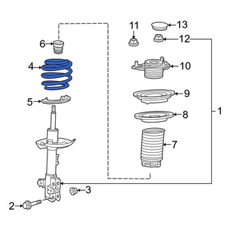 Lexus OE - Front Coil Spring