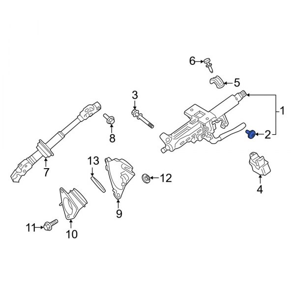 Steering Column Bolt