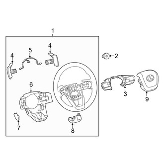 Lexus OE - Steering Wheel & Trim