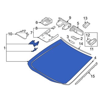 Lexus OE - Front Windshield