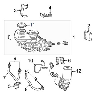 Lexus OE - Cowl - Components on Dash Panel (NAP Built)