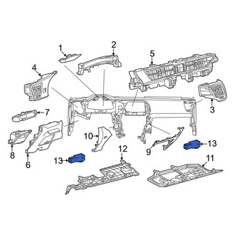 Lexus OE - Front Left Courtesy Light