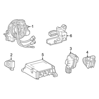 Lexus OE - Restraint Systems - Air Bag Components (Modules & Sensors)