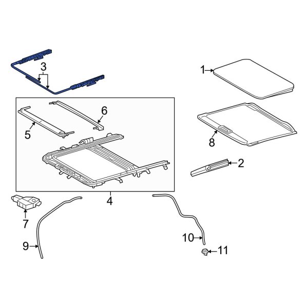 Sunroof Cable