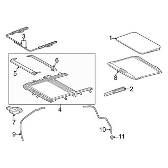 Lexus OE - Roof - Sunroof (Sunroof)