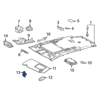 Lexus OE - Sun Visor Holder