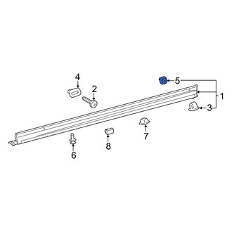 Lexus OE - Rocker Panel Molding Clip