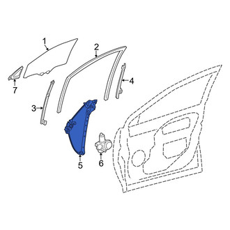Lexus OE - Front Left Window Regulator