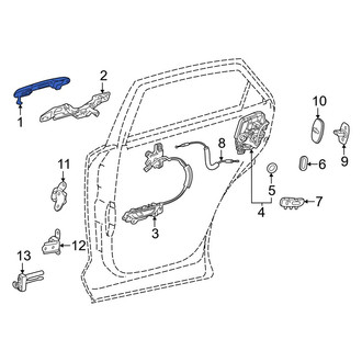 Lexus OE - Front Left Outer Exterior Door Handle