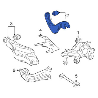 Lexus OE - Front Right Suspension Control Arm