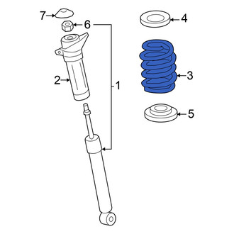 Lexus OE - Front Coil Spring