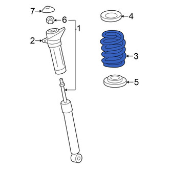 Lexus OE - Front Coil Spring