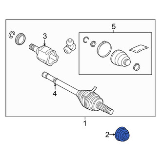 Lexus OE - CV Joint Nut