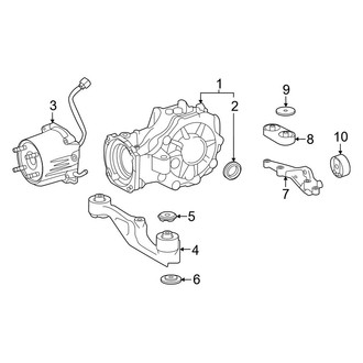 Lexus OE - Rear Suspension - Axle & Differential