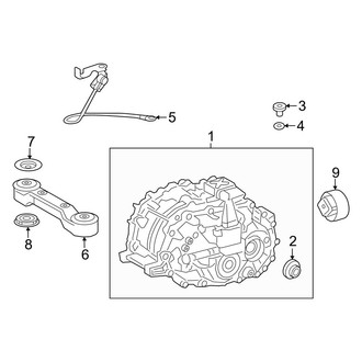 Lexus OE - Rear Suspension - Axle & Differential (Base)