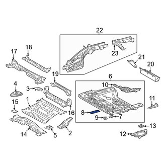 Lexus OE - Fuel Line Bracket