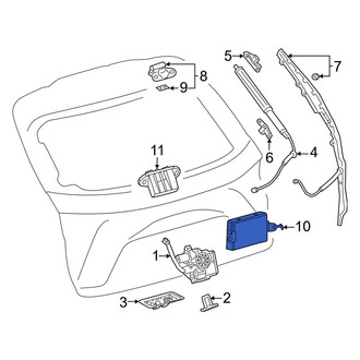 Lexus OE - Rear Liftgate Control Module