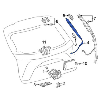 Lexus OE - Rear Left Liftgate Lift Support