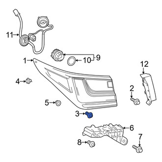 Lexus OE - Tail Light Grommet