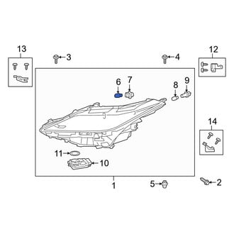 Lexus OE - Front Turn Signal Light Bulb