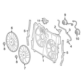 Lexus OE - Cooling Fan