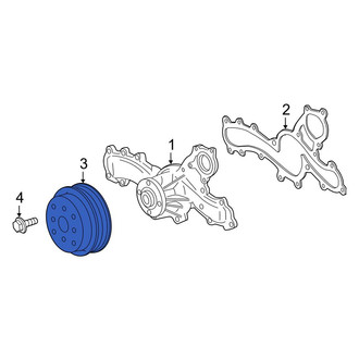 Lexus OE - Engine Water Pump Pulley