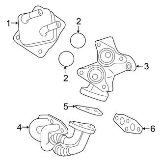 Lexus OE - Cooling - Engine Oil Cooler
