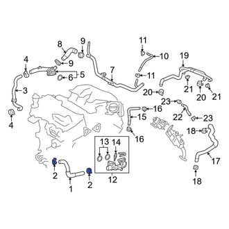 Lexus OE - Radiator Hose Clamp